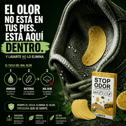 Fresk® | Parches Desodorantes Para Zapatos