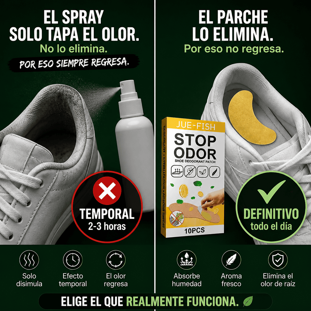 Fresk® | Parches Desodorantes Para Zapatos