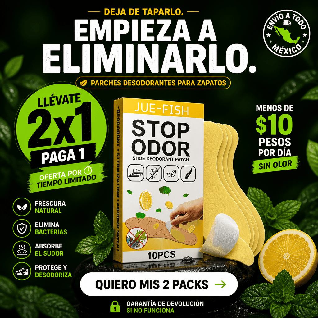 Fresk® | Parches Desodorantes Para Zapatos