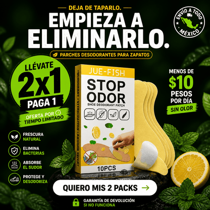 Fresk® | Parches Desodorantes Para Zapatos